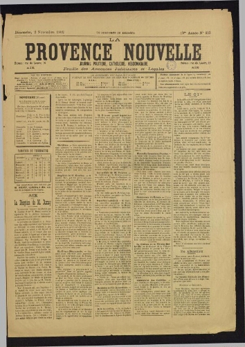 La Provence Nouvelle