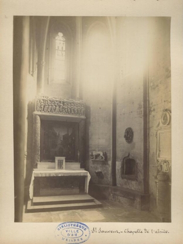 Saint-Sauveur. Chapelle de l’abside : [photographie] / Marie Pellechet