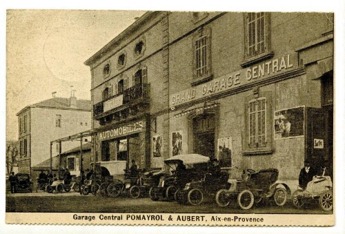 Garage Central Pomayrol & Aubert, Aix-en-Provence : [carte postale]