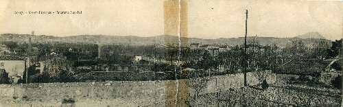 170-171. Aix-en-Provence. Panorama Sud-Est : [carte postale] / Jaussaud, E.