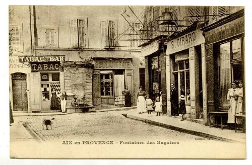 Aix-en-Provence. Fontaine des Bagniers : [carte postale]