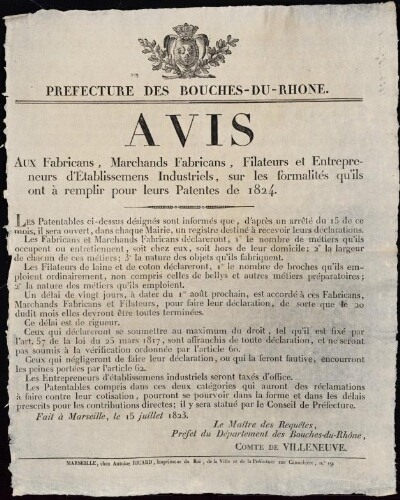 Armée des Pyrénées. Vingtième bulletin / Préfecture des Bouches-du-Rhône