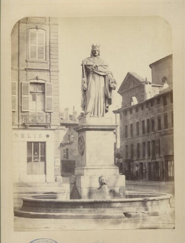Fontaine du roi René à Aix : [photographie] / Claude Gondran